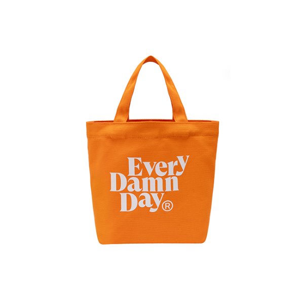 [컴팩트 레코드 바]KOMPAKT RECORD BAR_Every Damn Day Mint Tote Bag - Orange