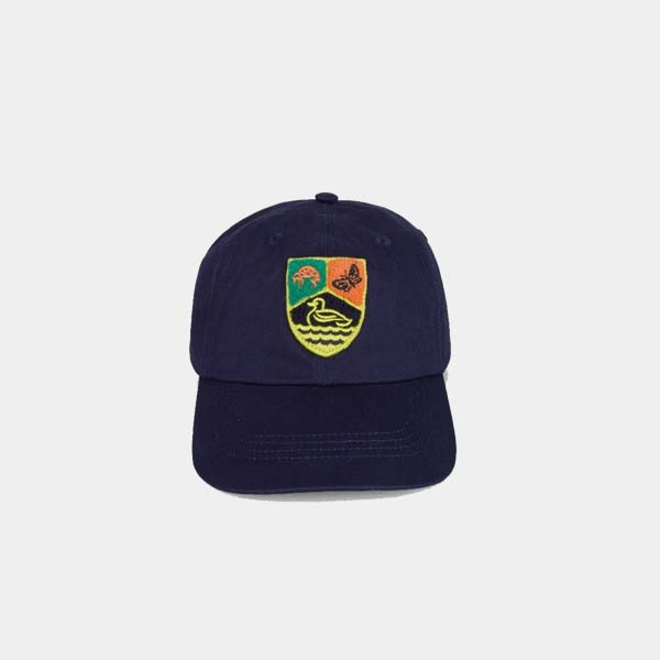 [드레익스] Drake&#039;s_Navy Crest Emblem Cotton Twill Baseball Cap