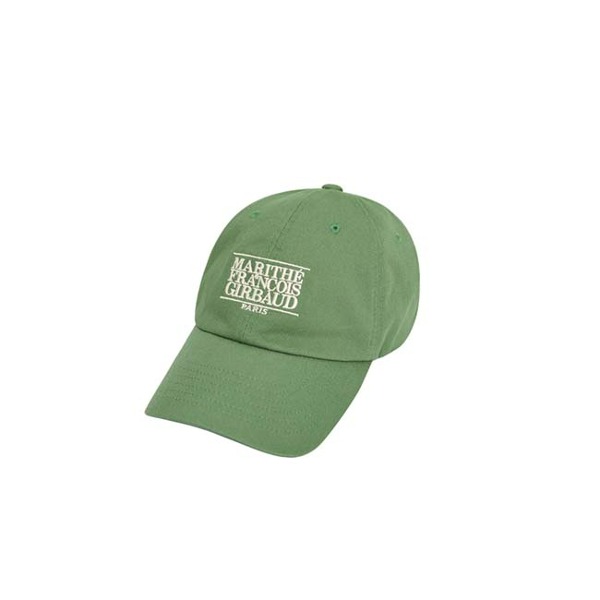 [마리떼 프랑소와 저버] MARITHE FRANCOIS GIRBAUD_SMALL CLASSIC LOGO CAP light green