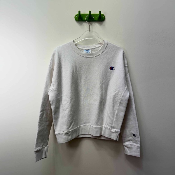 [매니악 빈티지] MANIAC VINTAGE _Vintage Champion Reverse Weave Sweatshirt White (WOMENS)